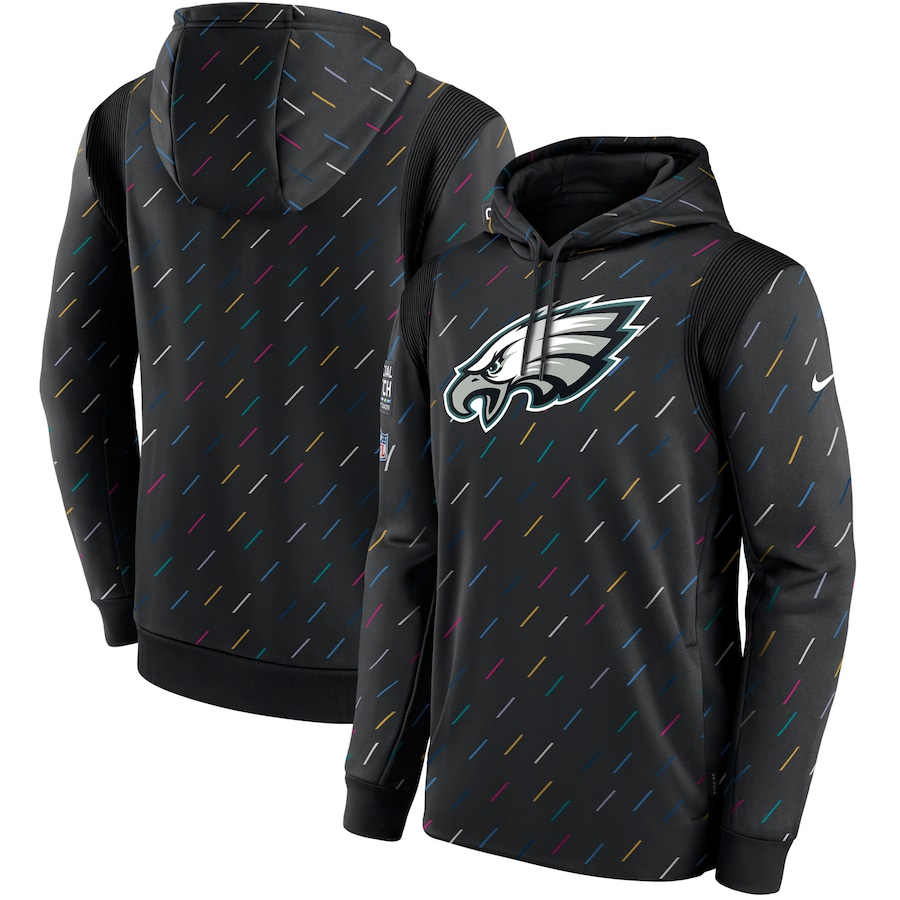 Women NFL Philadelphia Eagles 2025 Nike black hoodie